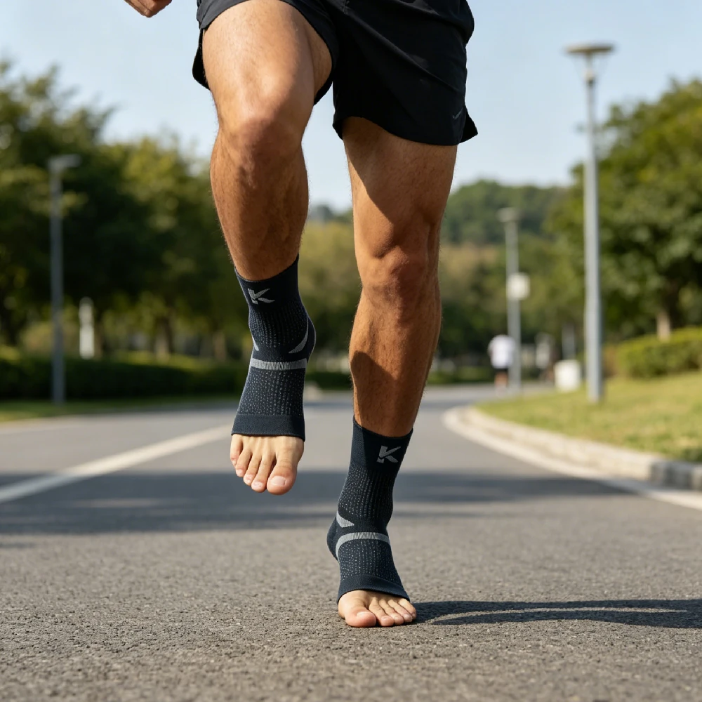 Ankle Brace Sock - 1 par de meias de suporte