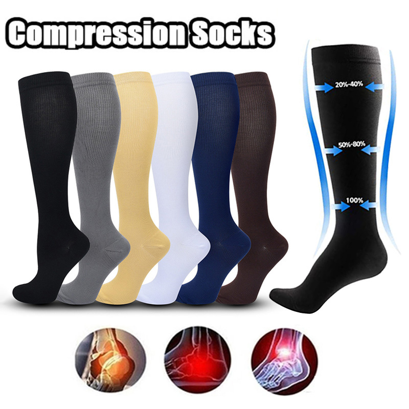 Compression Sock Medical - 1 Par de Meias de Compressão