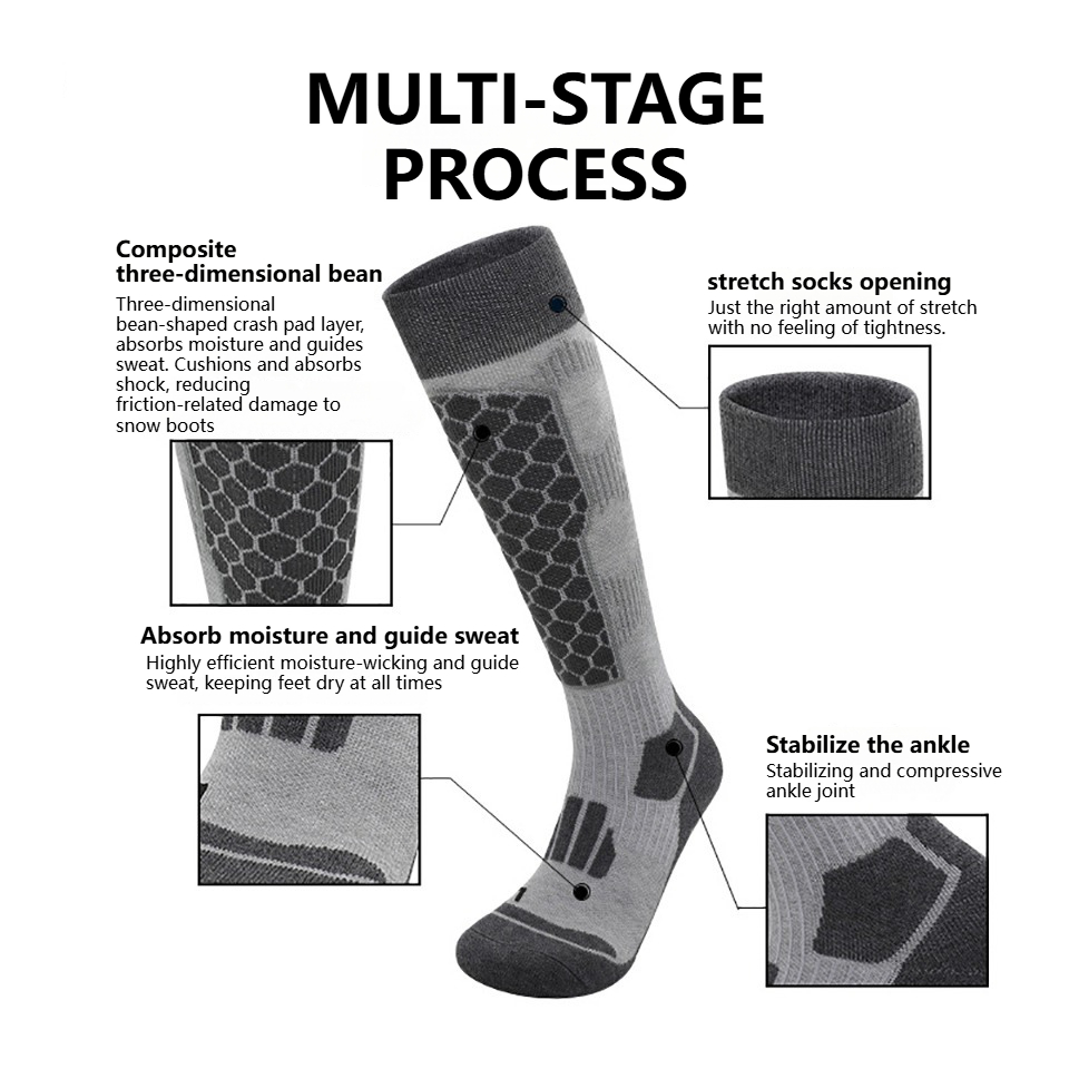 Loogdeel 1 par de meias de esq - Wool Hiking Sock avaliação e preço