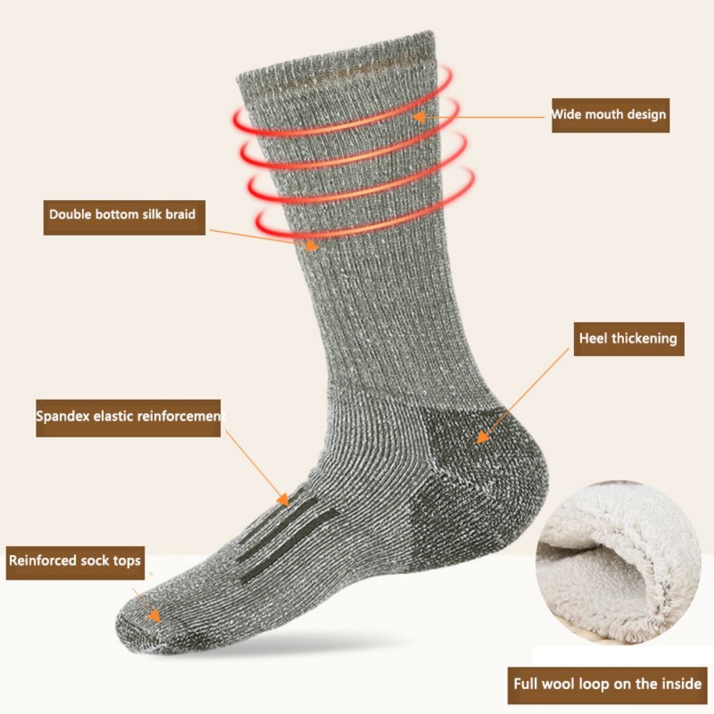 Meias de lã merino confortávei - Wool Hiking Sock avaliação e preço