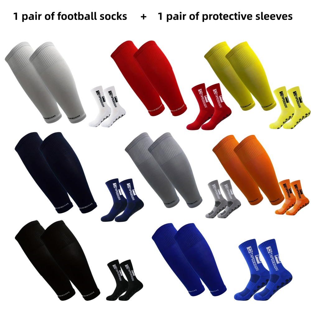 1 par de meias de futebol + 1  - Compression Sleeve Calf avaliação e preço
