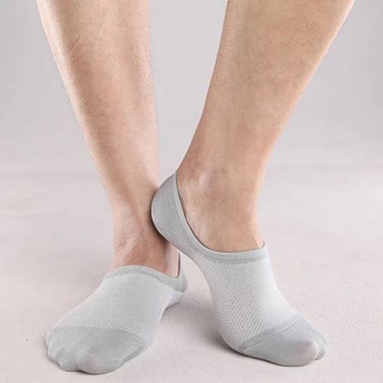 6 pares/set verão respirável d - Invisibility Sock Loafer avaliação e preço