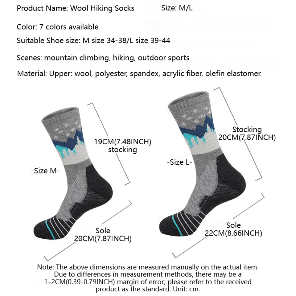 Meias de futebol profissionais - Wool Hiking Sock avaliação e preço