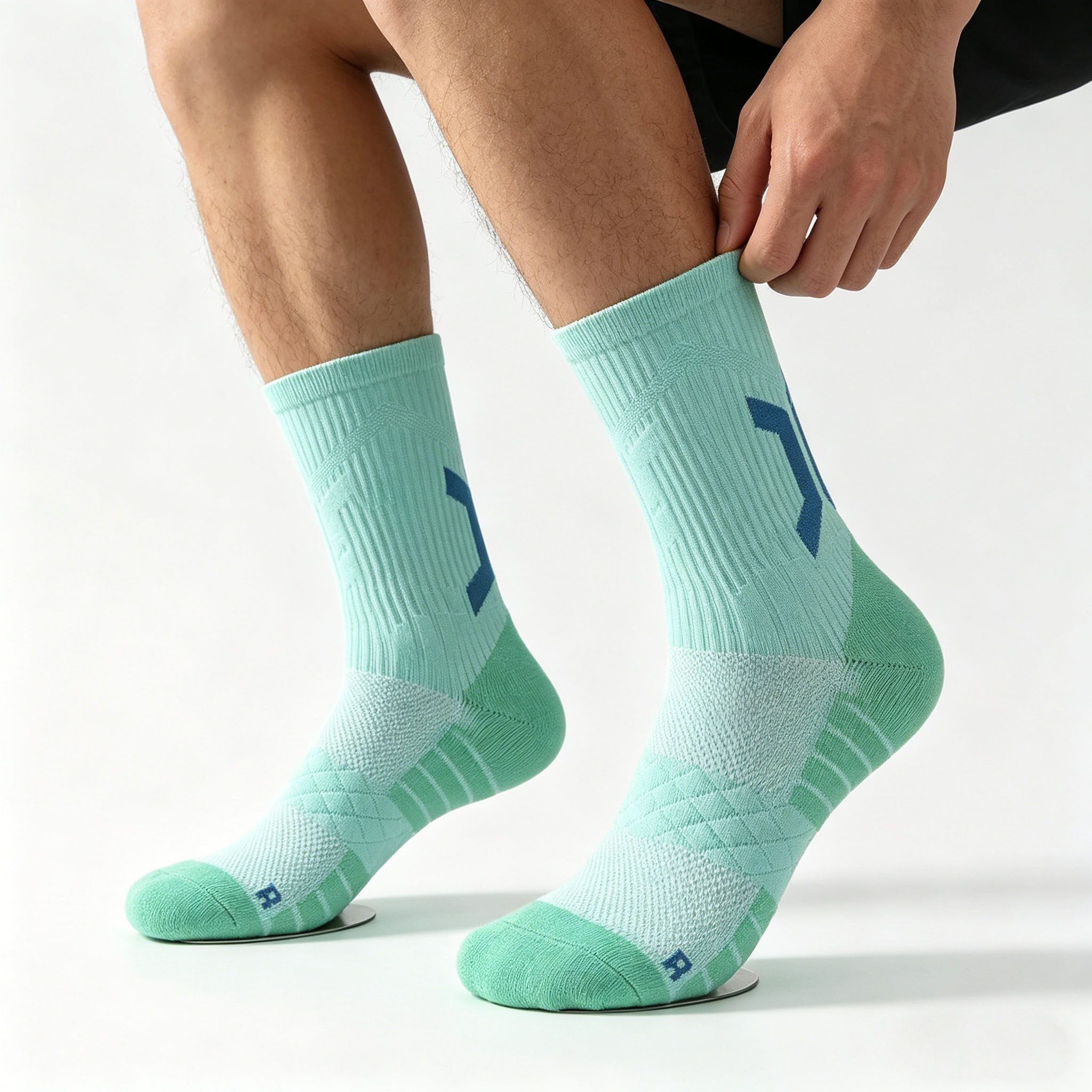Meias de Basquete Masculinas G - Athletic Sock Cushion avaliação e preço