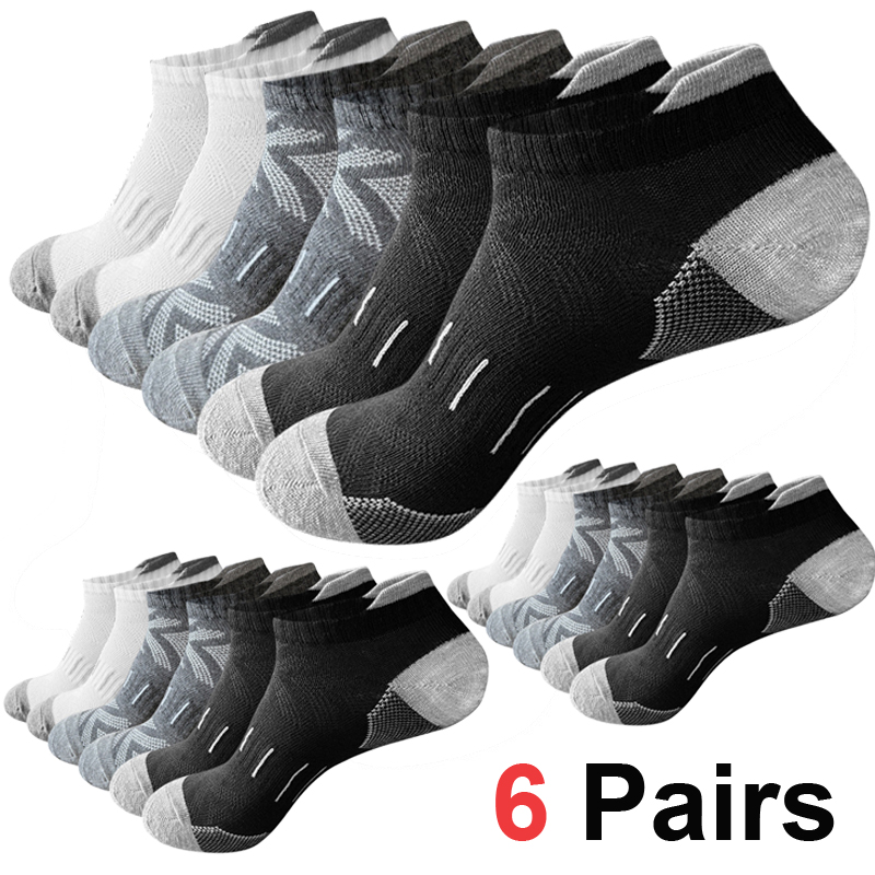 6/12 Pares de Meias Masculinas - Athletic Sock Cushion avaliação e preço
