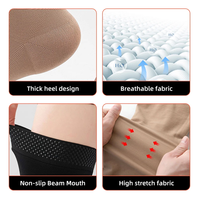 30-40 mmHg sobre o joelho fech - Compression Sock Medical avaliação e preço