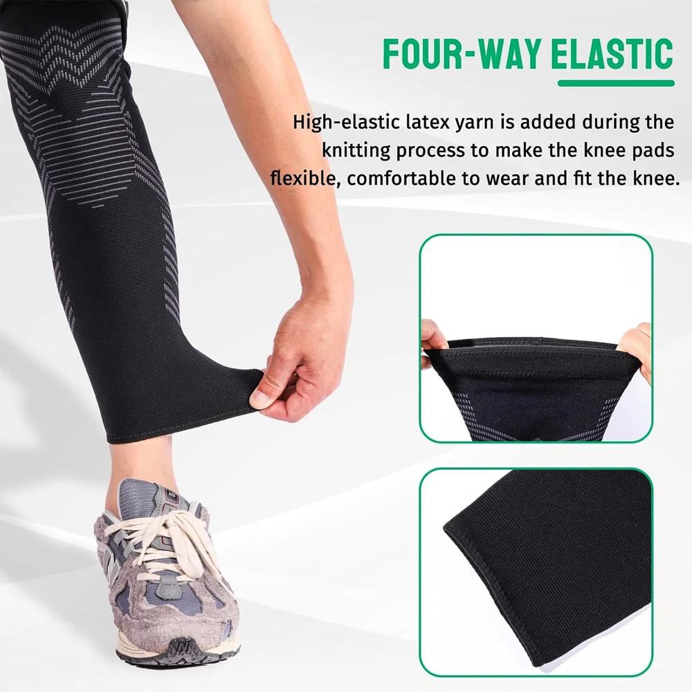 1/2 pares de mangas de compres - Compression Sleeve Calf avaliação e preço